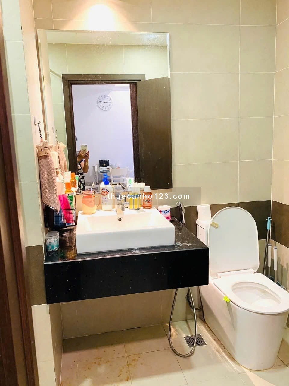 Cho thuê chung cư Carillo 3 Đ. Hoàng Hoa Thám, 72m2 giá 11 tr/th full nội thất. - Ảnh 5