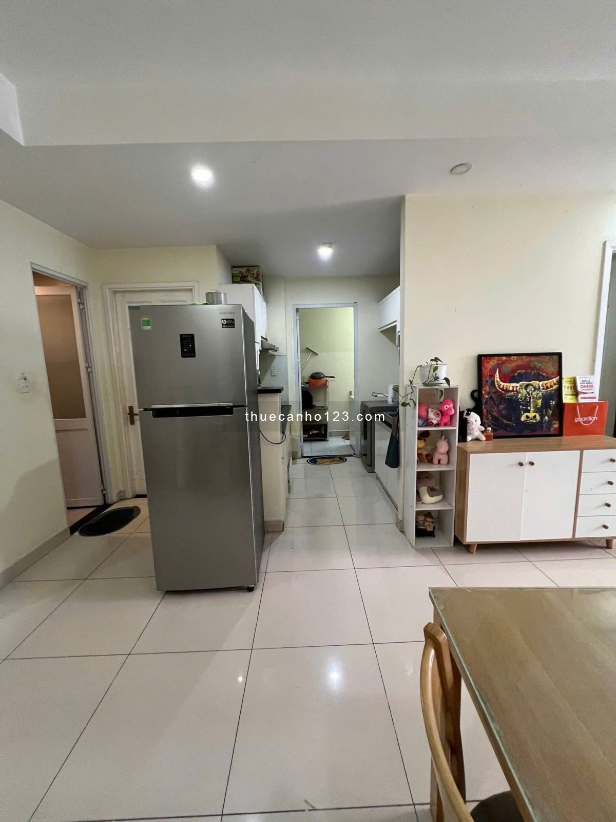 Giá thuê 13tr/th, Chung cư Screc, 68m2, 2PN, 2WC, Nội thất, Trường Sa, Q3. - Ảnh 3
