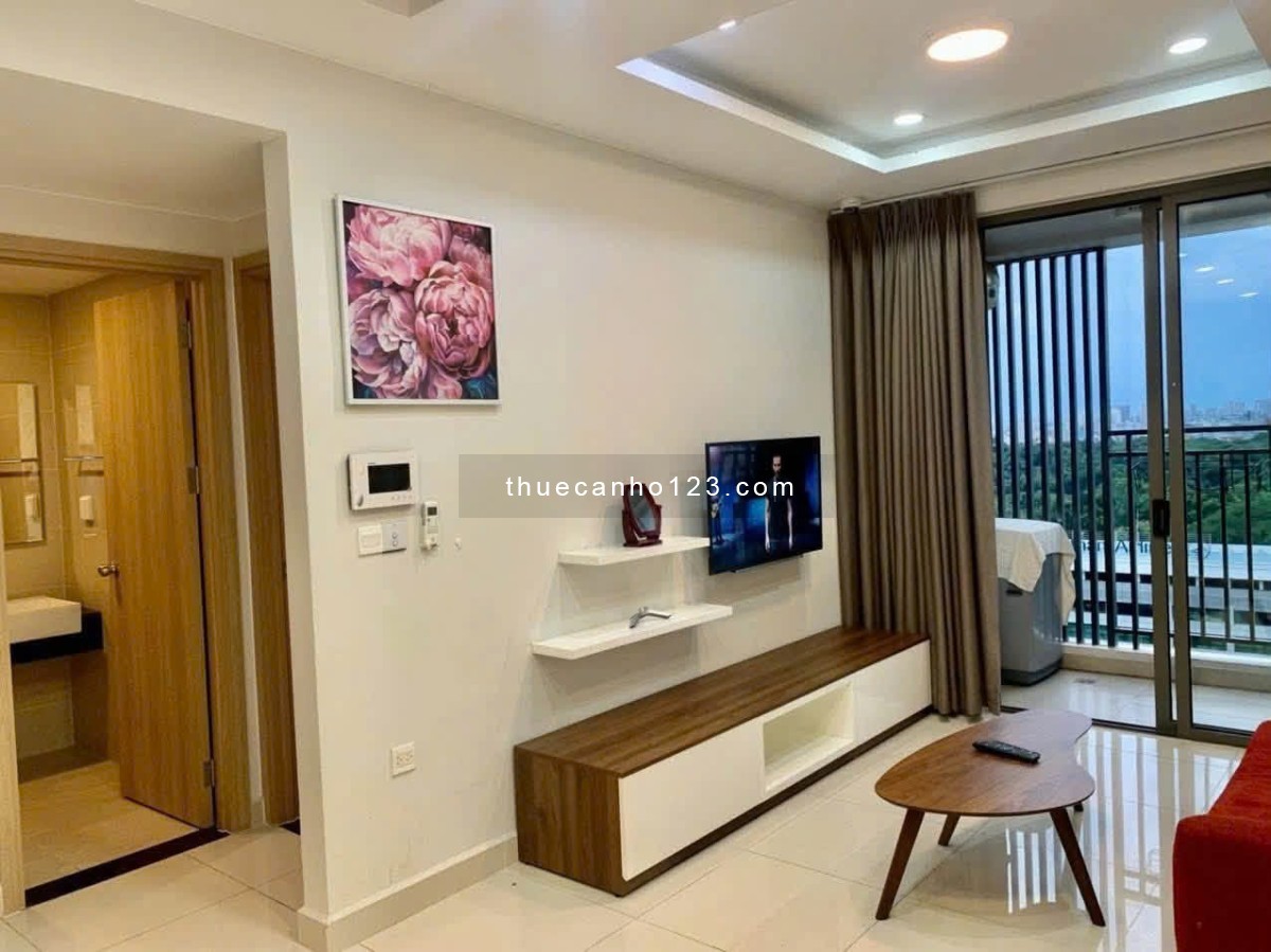 Cho thuê C/c Resgreen Tower 95m2 nội thất cơ bản 3PN,2wc, giá 15 tr/th - Ảnh 2