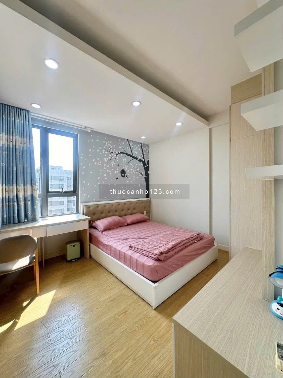 Cho thuê C/c cao cấp Mỹ Vinh 3PN full nội thất giá 22,5tr/th, 105m2, nhà mới, ban công rộng - Ảnh 3