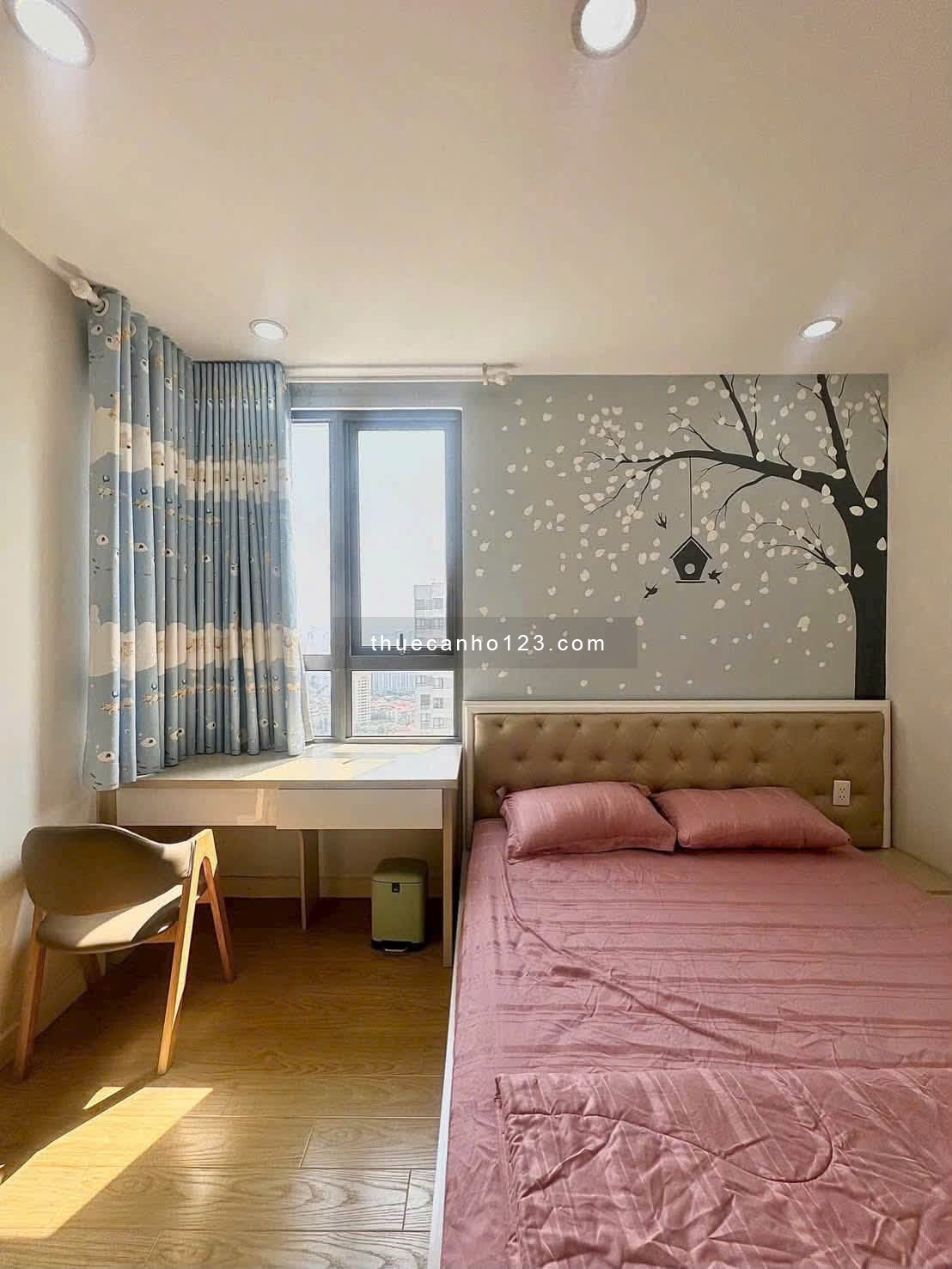 Cho thuê C/c cao cấp Mỹ Vinh 3PN full nội thất giá 22,5tr/th, 105m2, nhà mới, ban công rộng - Ảnh 4
