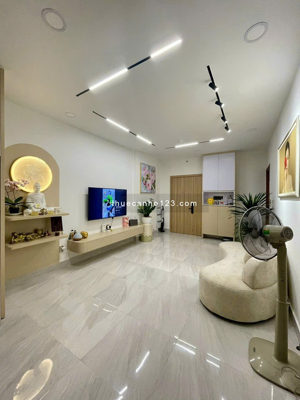 Chung cư Carillon 3, Hoàng Hoa Thám, TB: 65m2, 2p ngủ, full NT mới, 12tr5/th - Ảnh 6