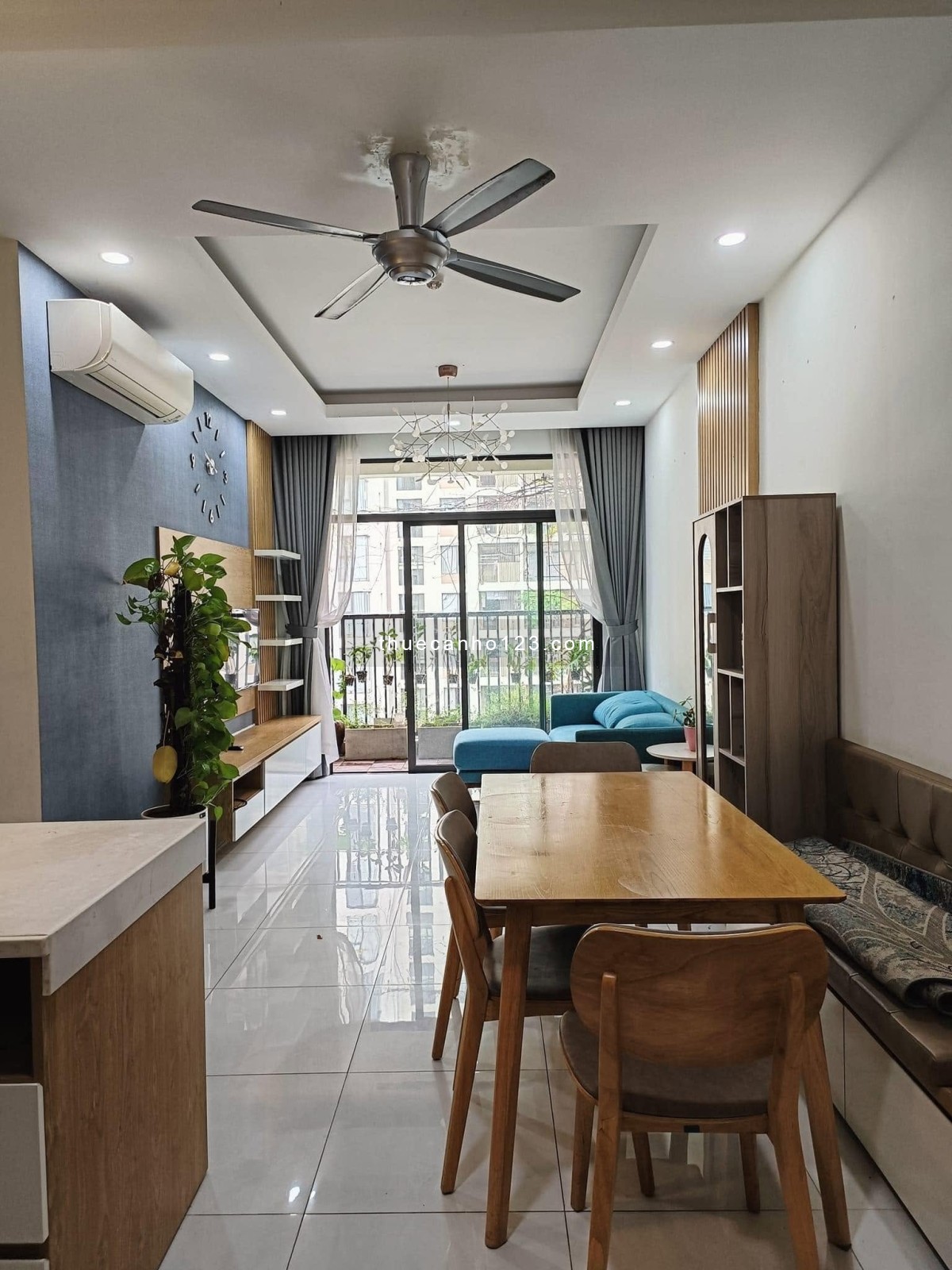 Cho thuê chụng cư cao cấp Tân Phước Plaza-Lý Nam Đế, Minh Phụng, 3PN, Full nội thất giá 15,5tr/tháng - Ảnh 1