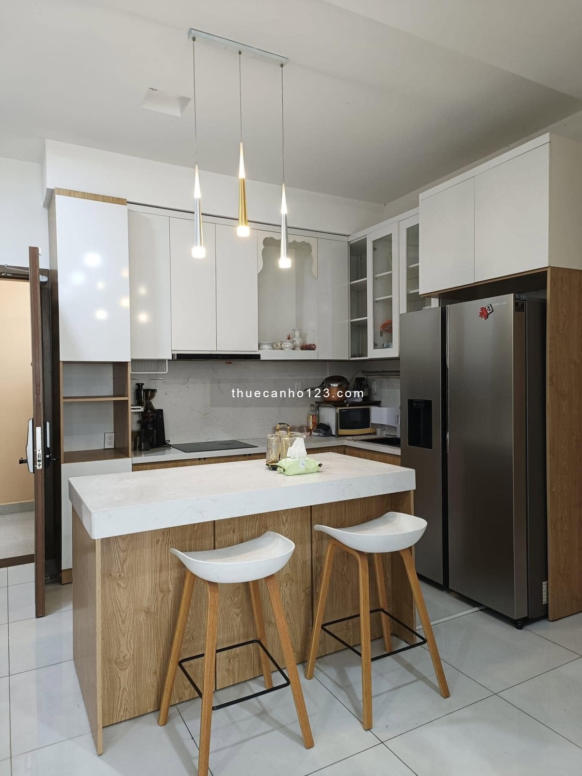 Cho thuê chụng cư cao cấp Tân Phước Plaza-Lý Nam Đế, Minh Phụng, 3PN, Full nội thất giá 15,5tr/tháng - Ảnh 4