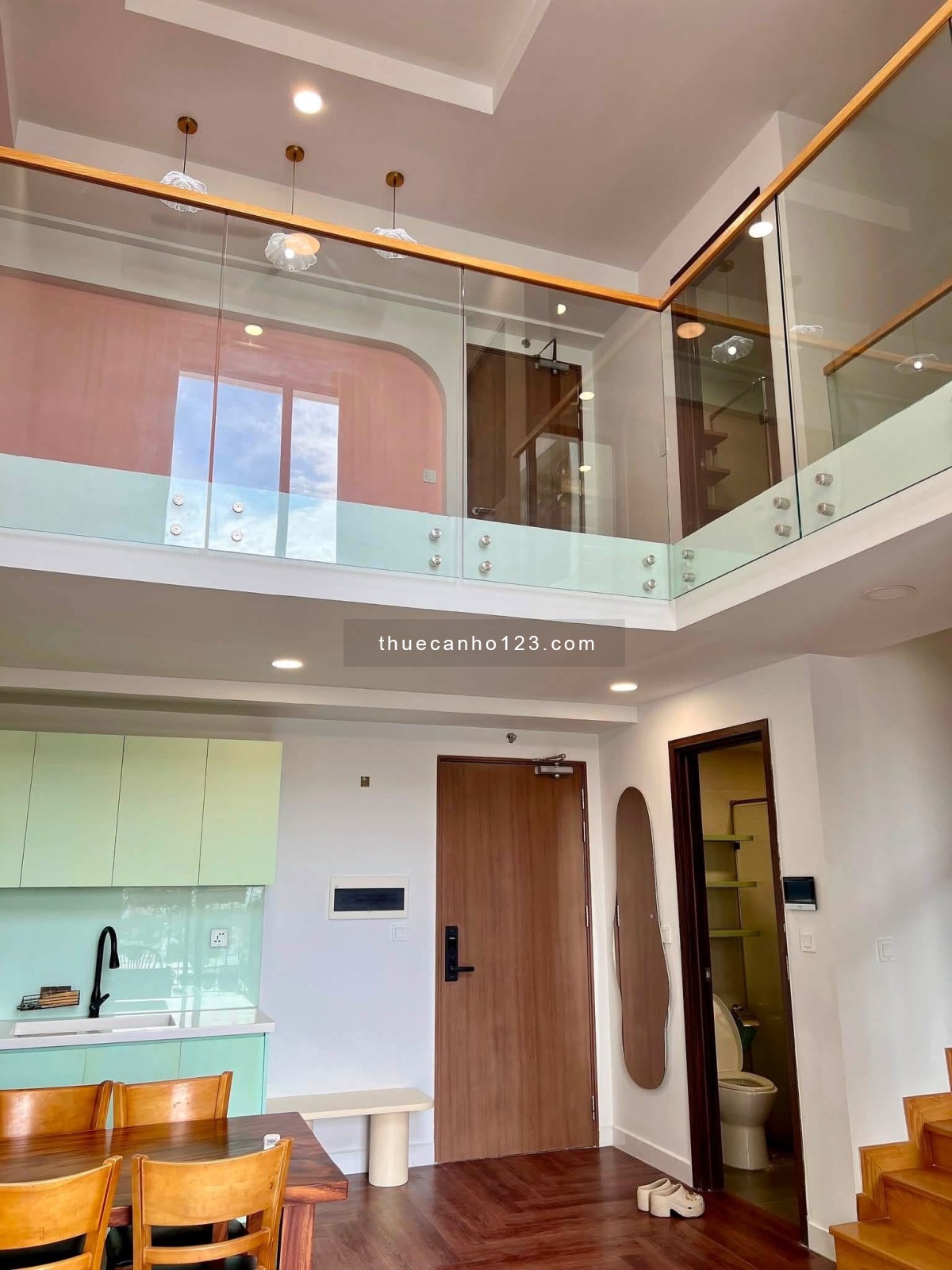 Cho thuê nhanh căn hộ duplex 2pn 84m2 pegasuite 2 full nội thất cao cấp giá chỉ 16tr vô ở ngay - Ảnh 6