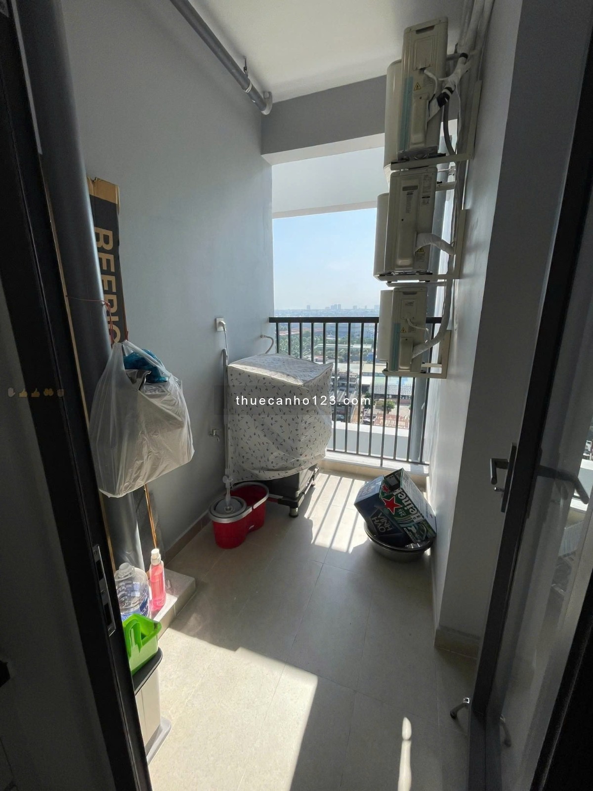 Chung cư Bảy Hiền 2PN Full nội thất cho thuê 12 tr/th 75m2 nhà mới, có ban công. - Ảnh 2
