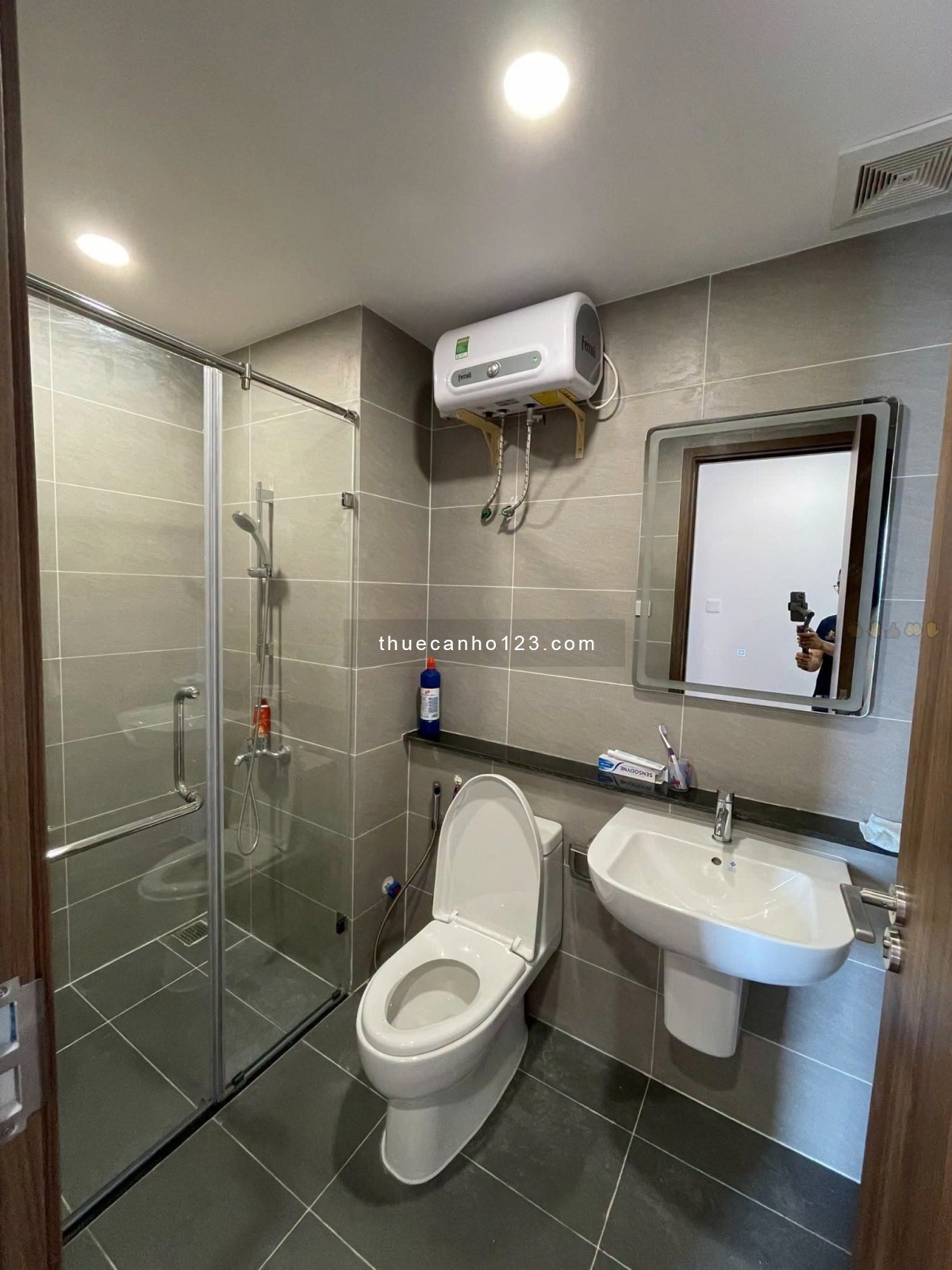 Chung cư Bảy Hiền 2PN Full nội thất cho thuê 12 tr/th 75m2 nhà mới, có ban công. - Ảnh 4