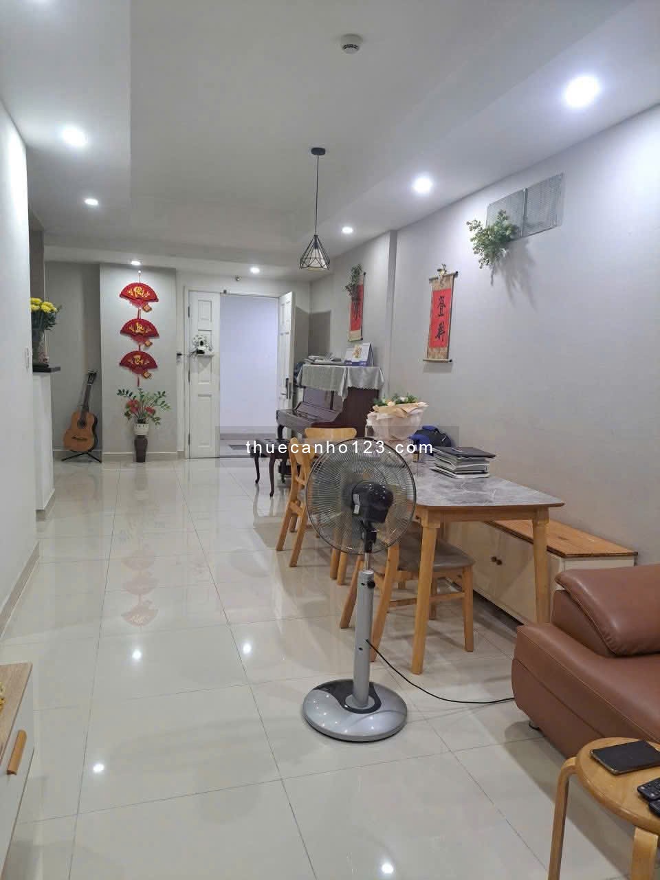 Chung cư Screc, 974A Trường Sa, Q3: 2p ngủ, 65m2, NTCB, 12triệu - Ảnh 2