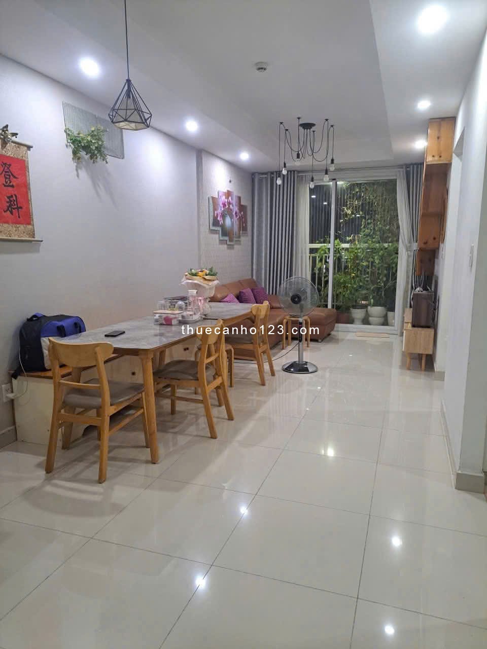 Chung cư Screc, 974A Trường Sa, Q3: 2p ngủ, 65m2, NTCB, 12triệu - Ảnh 1