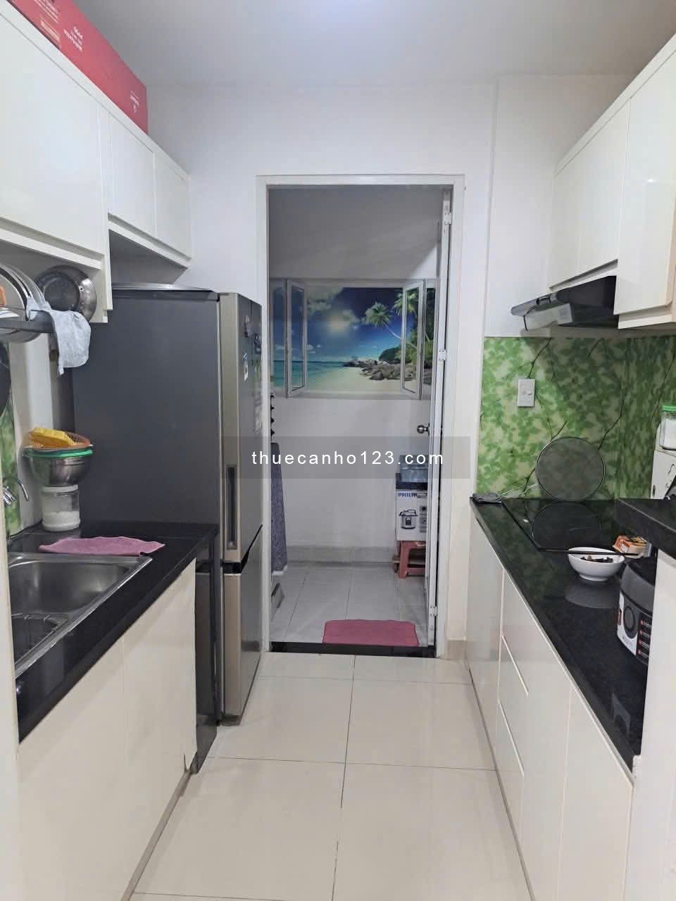 Chung cư Screc, 974A Trường Sa, Q3: 2p ngủ, 65m2, NTCB, 12triệu - Ảnh 5