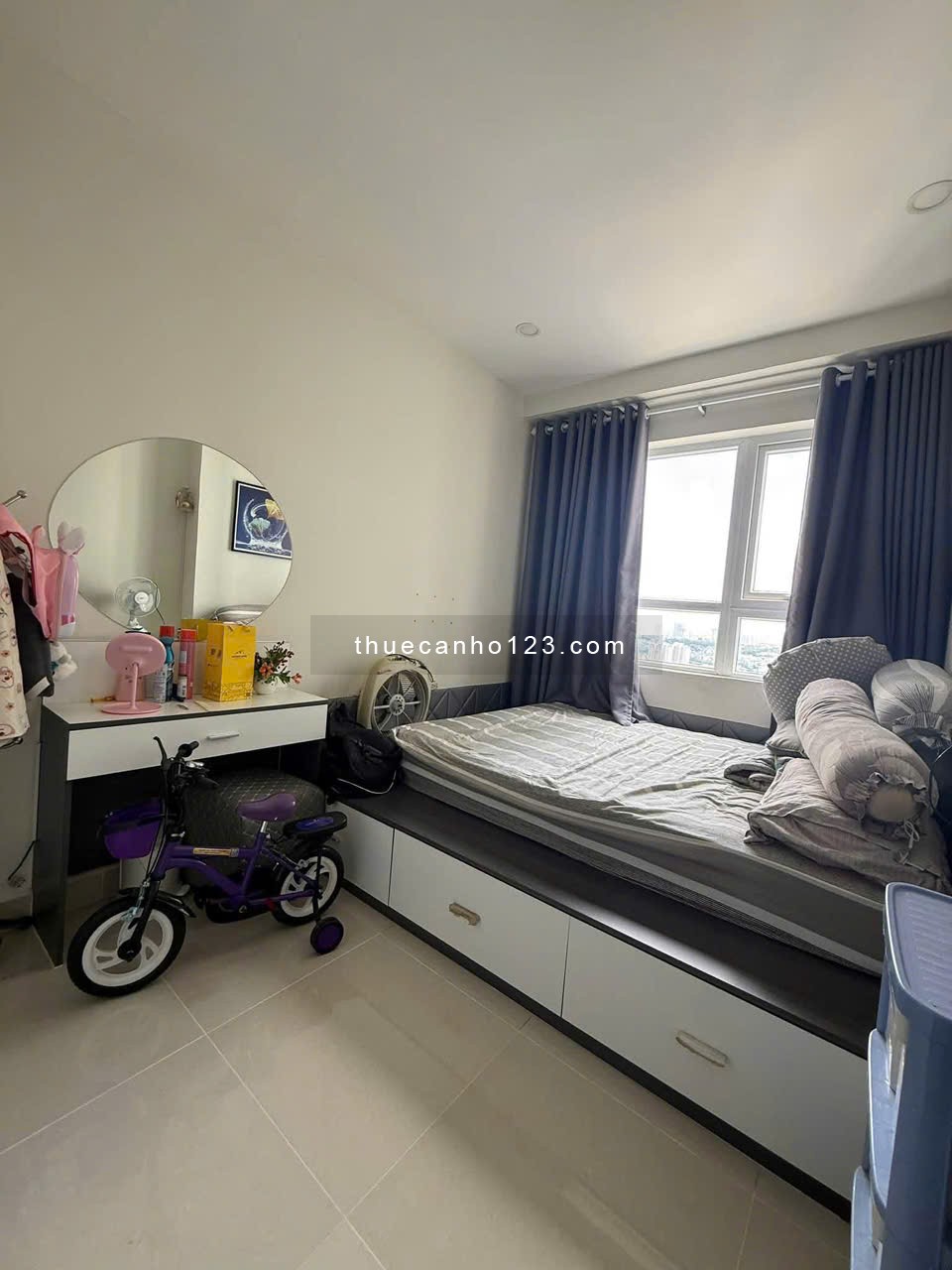 Chung cư Tô Ký Tower, Q12: 2p ngủ, full NT, 7tr5, 70m2, nhà mới - Ảnh 2