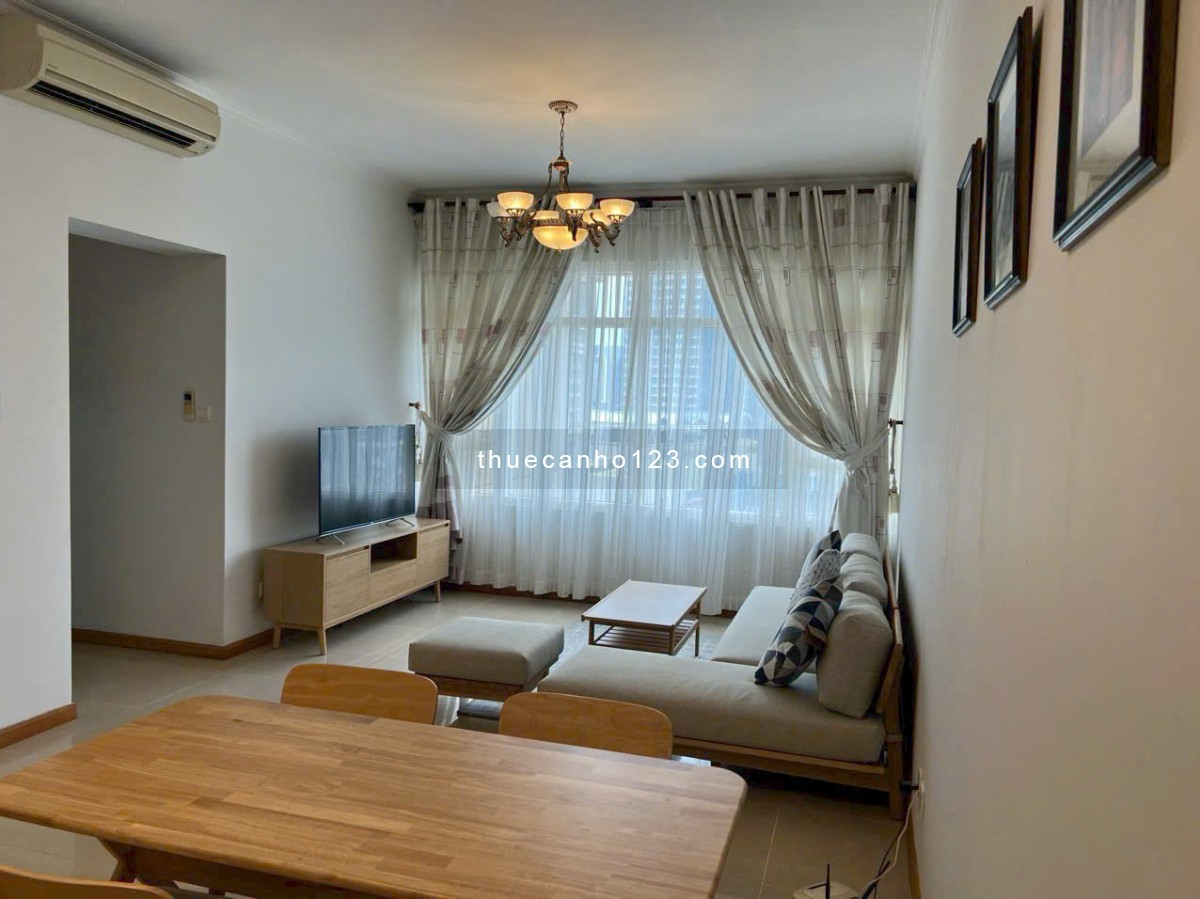 Cho thuê căn hộ Saigon Pearl 2 phòng ngủ 90 m2, tầng cao, đủ nội thất. Giá 20-25 triệu - Ảnh 1