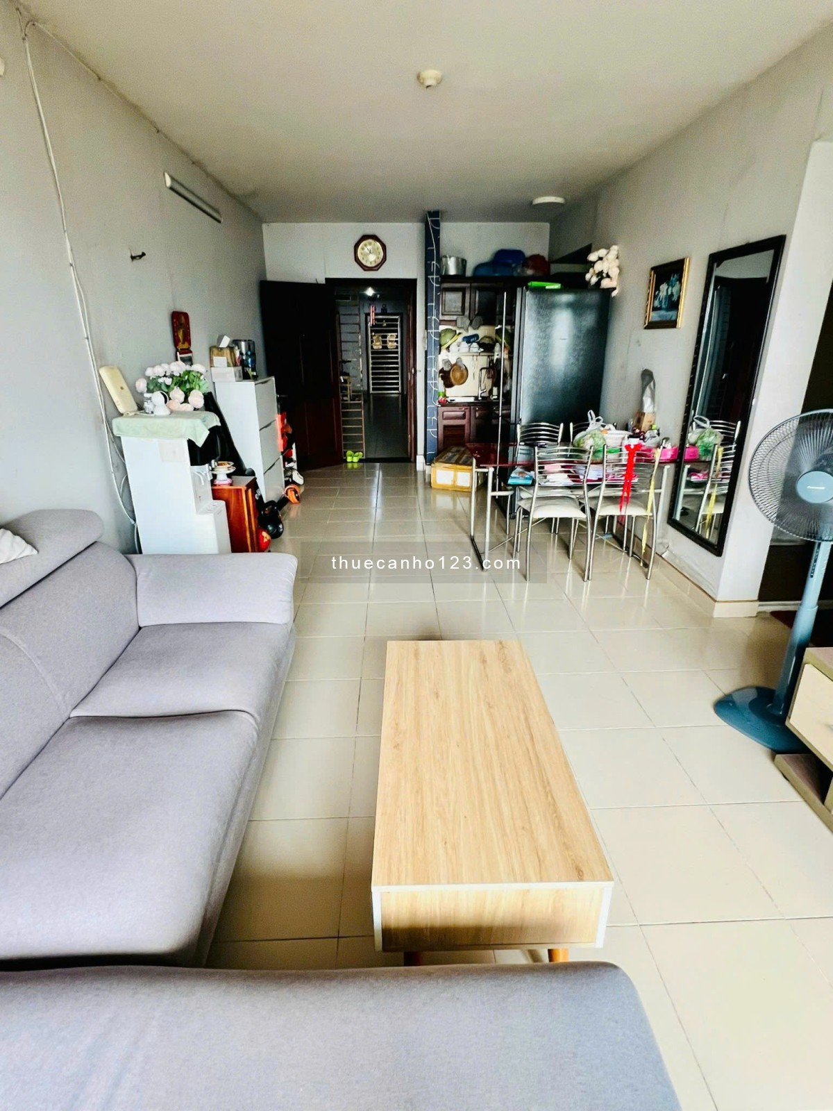 Lotus Garden - Trịnh Đình Thảo: 76m2, 2p ngủ, NTCC,giá 11tr/tháng - Ảnh 2