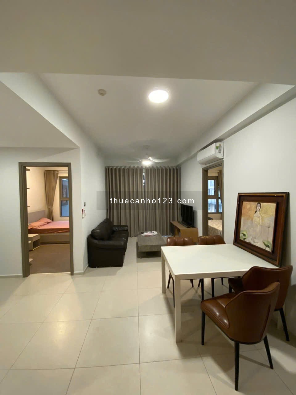Chung cư Saigonres, Nguyễn Xí, BT: 2p ngủ, 65m2, 2p ngủ, full NT, 13tr5 - Ảnh 1