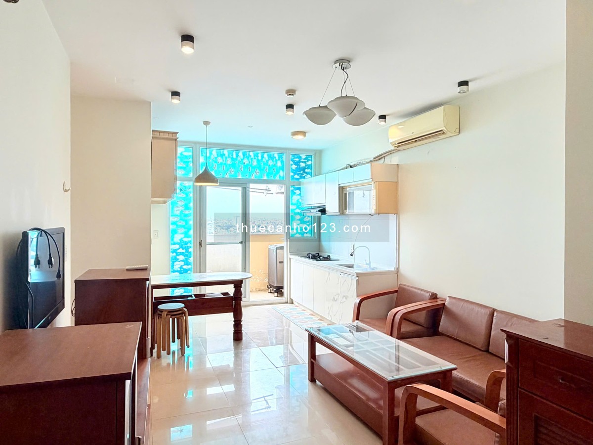 Căn 65m2 Hoàng Kim 8tr/tháng nội thất, ban công thoáng mát, an ninh - Ảnh 1