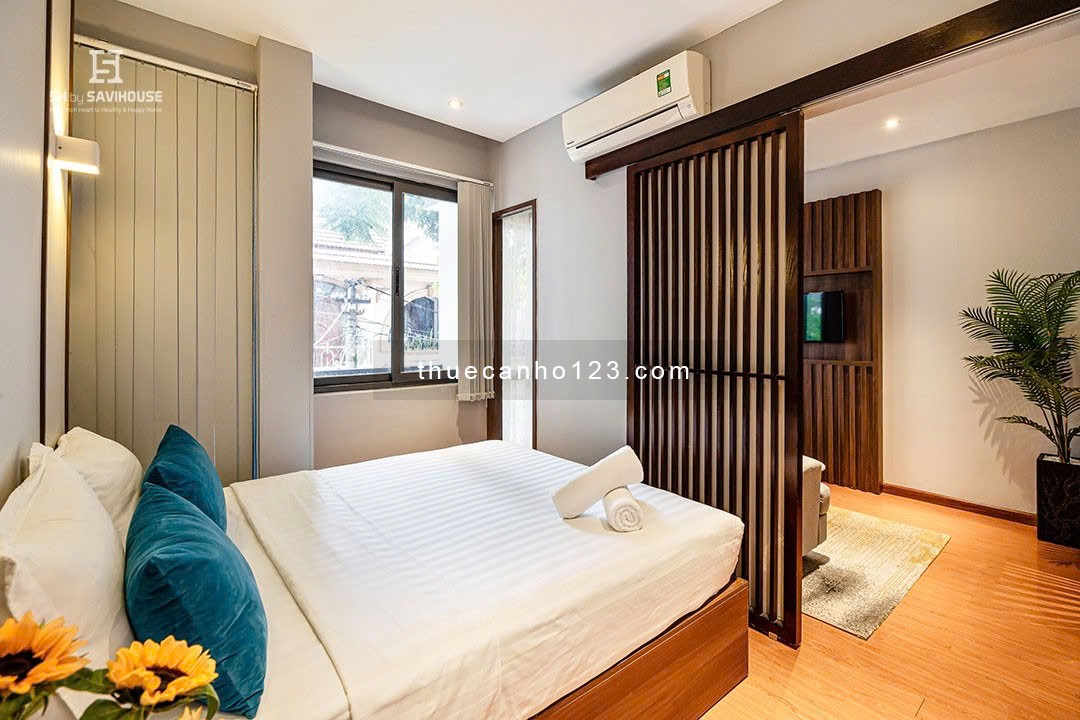 Căn hộ 1 phòng ngủ cửa sổ gần sân bay Tân Sơn Nhất - Full nội thất - Ảnh 1