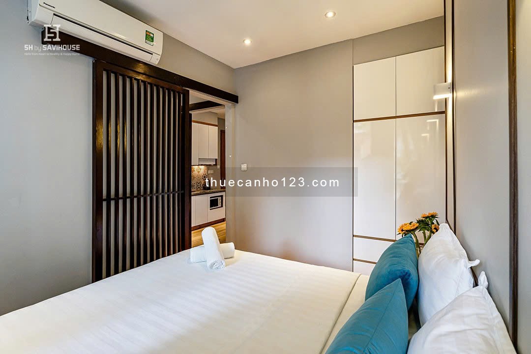 Căn hộ 1 phòng ngủ cửa sổ gần sân bay Tân Sơn Nhất - Full nội thất - Ảnh 10