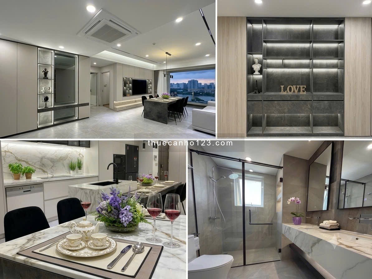 SIÊU PHẨM CĂN HỘ 130M2 3PN 3WC FULL NỘI THẤT CAO CẤP VIEW SÔNG ĐẸP QUÁ TRỜI - Ảnh 1