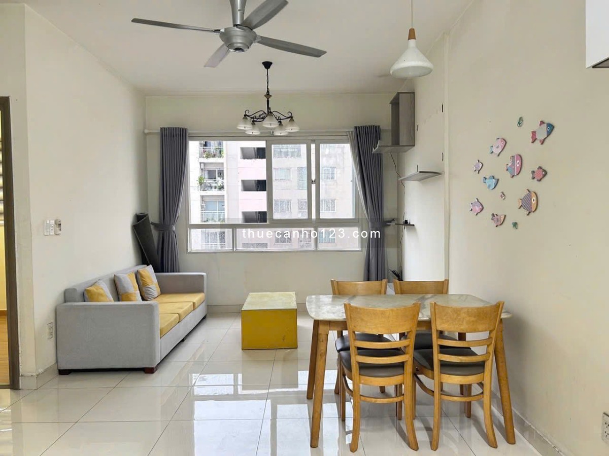 Chung cư Phan Văn Trị, GV: 65m2, 2p ngủ, máy lạnh, 7,8tr/tháng - Ảnh 1