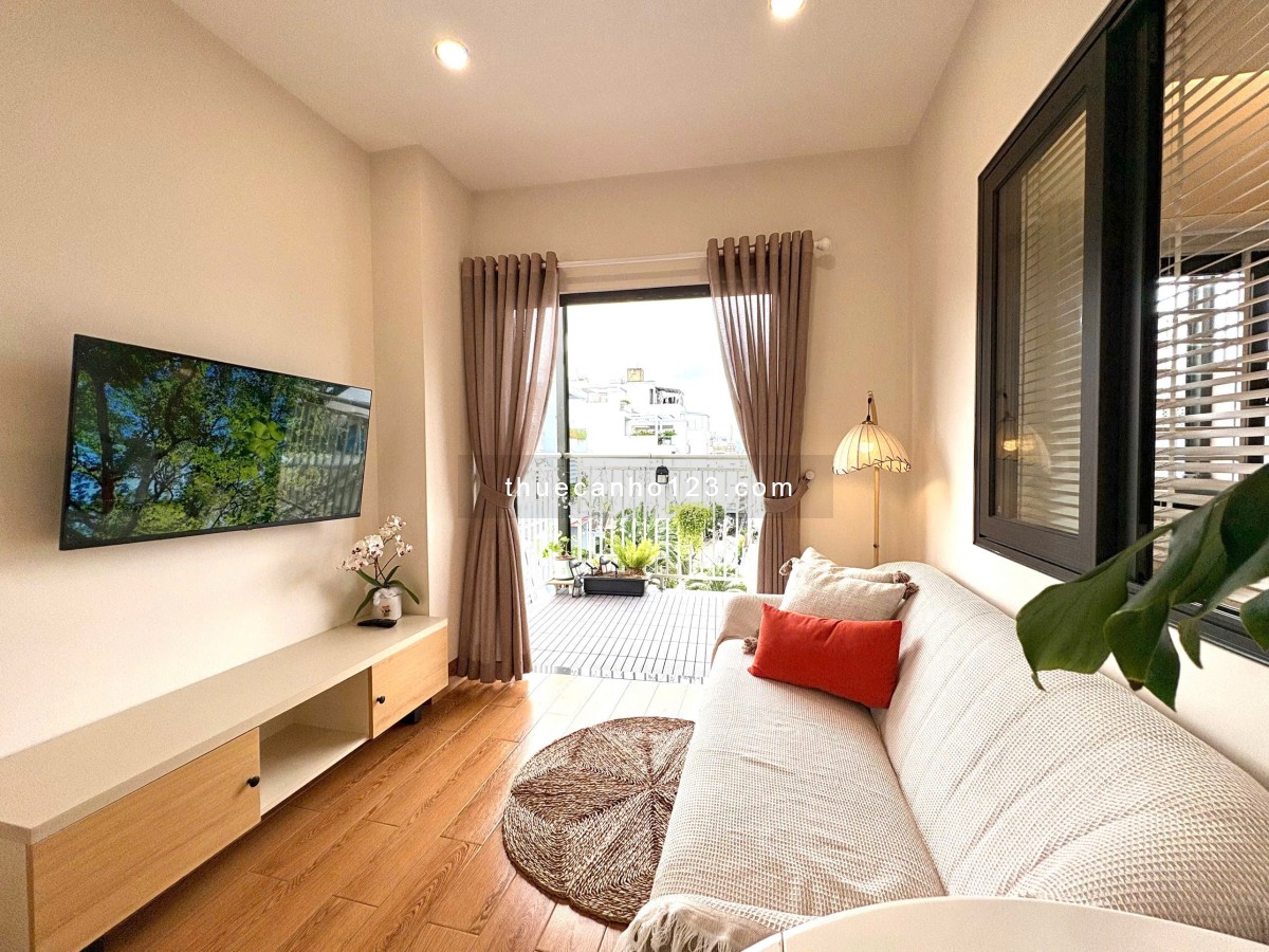 Cho thuê căn hộ 1 PN ban công, ban công tách bếp, full nội thất, máy giặt riêng Nguyễn Trãi Quận 5 - Ảnh 4