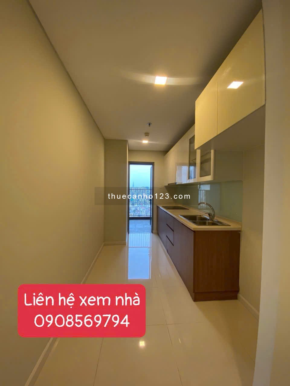 Cho thuê căn hộ Rivera Park Thành Thái q10.DT:88m2-căn góc 2PN-2WC Nhà NTCB Giá 18tr/th view thoáng - Ảnh 3