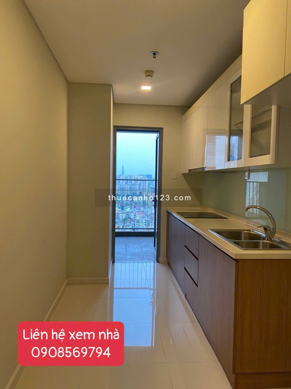 Cho thuê căn hộ Rivera Park Thành Thái q10.DT:88m2-căn góc 2PN-2WC Nhà NTCB Giá 18tr/th view thoáng - Ảnh 5