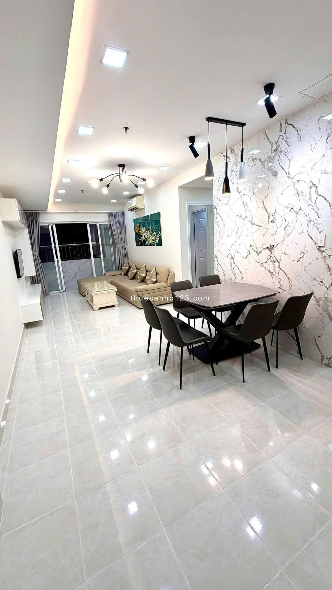 Chung cư Hamona-Tân Bình 82m2 2PN nội thất cao cấp giá thuê 12 tr/th - Ảnh 1