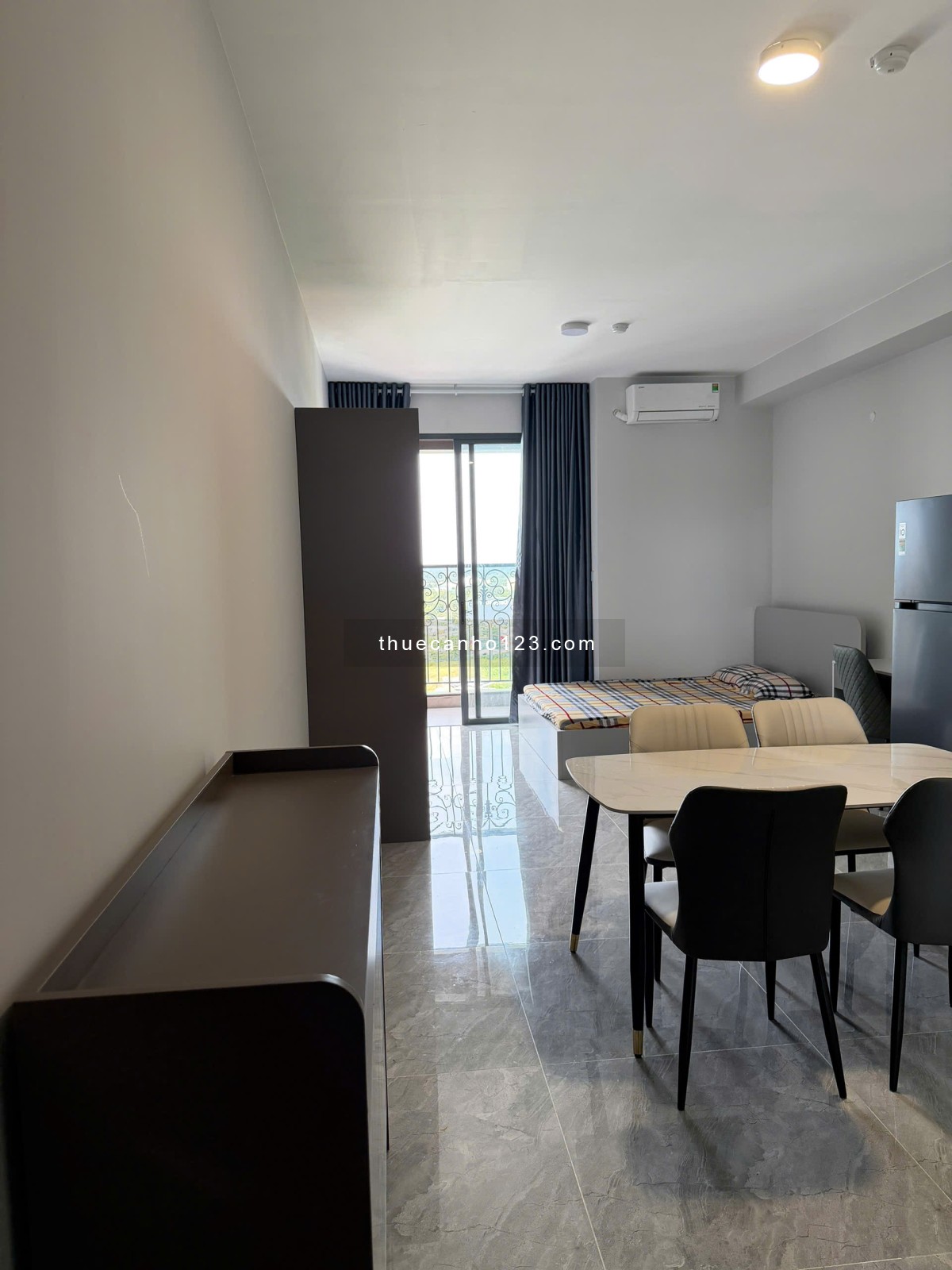 Cho thuê lâu dài căn hộ 1 phòng ngủ full đồ view sông Cần Thơ CC Cara River Park, giá 8 triệu/tháng - Ảnh 11