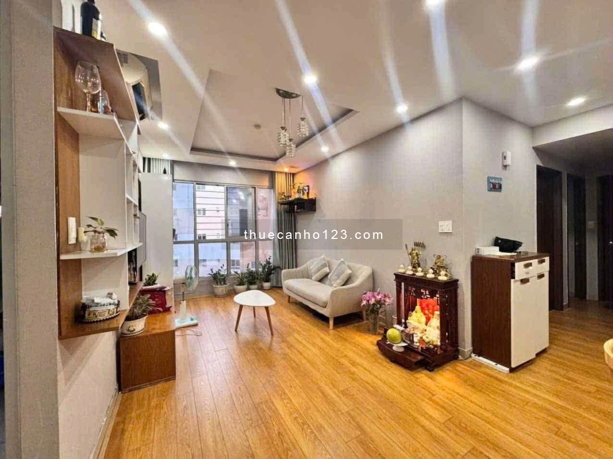 Cho thuê C/c Hoa Sen 3PN 110m2 full Nội Thất giá 13.5 Triệu/th - Ảnh 2