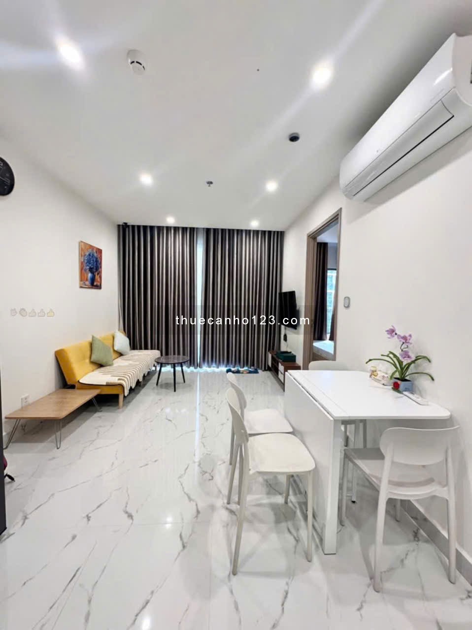 Cho thuê chung cư Tecco Central Home, Nguyễn Thiện Thuật - 2PN, đầy đủ nội thất giá thuê 14tr/tháng - Ảnh 2