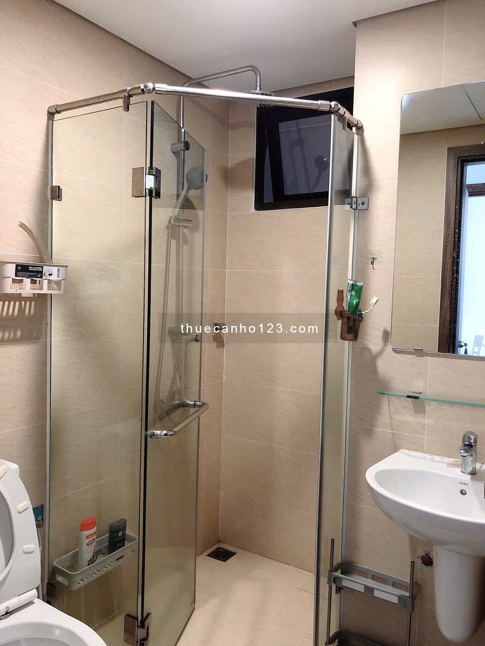 Cho thuê chung cư Nguyễn Kim, Nhật Tảo, DT90m2, 3PN, nội thất mới, giá 16 triệu/tháng - Ảnh 5