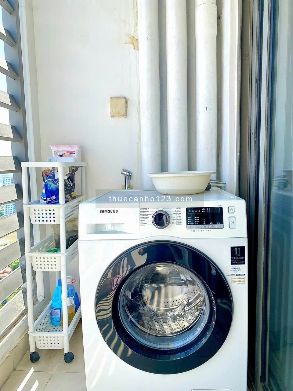 Cho thuê căn hộ chung cư Viva Riverside DT 90m2, 3PN, đủ nội thất, giá 16 triệu/tháng - Ảnh 7
