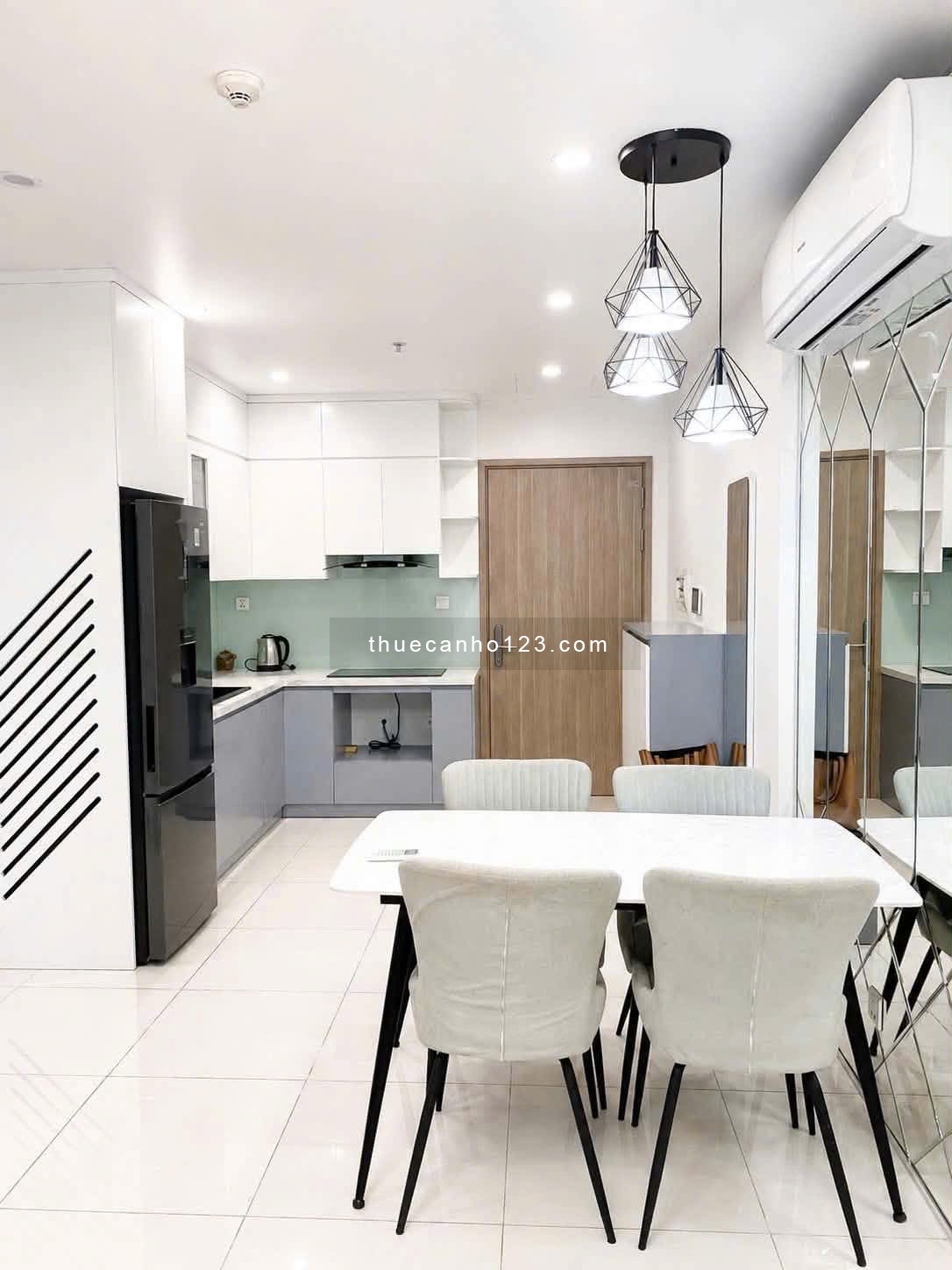 CHO THUÊ CĂN HỘ 2PN FULL ĐỒ VINHOMES SMART CITY TÒA S2.03 GIÁ 9,5TR - Ảnh 1