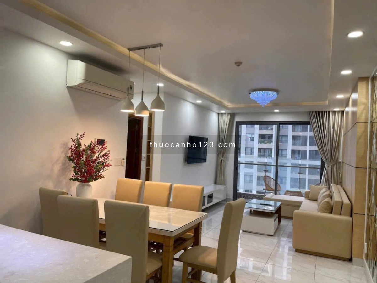 Cho thuê căn chung cư Hùng Vương, DT 92m2, 3PN, đủ nội thất mới tinh, giá chỉ 16,5 triệu - Ảnh 1