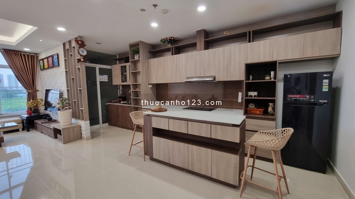 Cho thuê CH Petroland Q.2 (2pn, 105m², giá tốt 15 tr/th) Phí quản lý thấp, Nhà đẹp giá quá tốt - Ảnh 3
