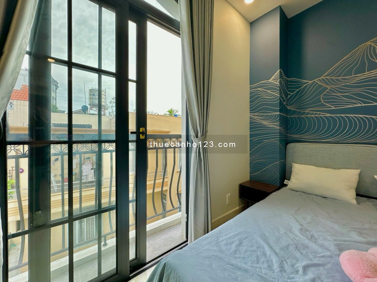 Cho thuê phòng trọ studio bancol full nt không giới hạn người ở gần trường ĐH, đường Bạch Đằng,QTB - Ảnh 4
