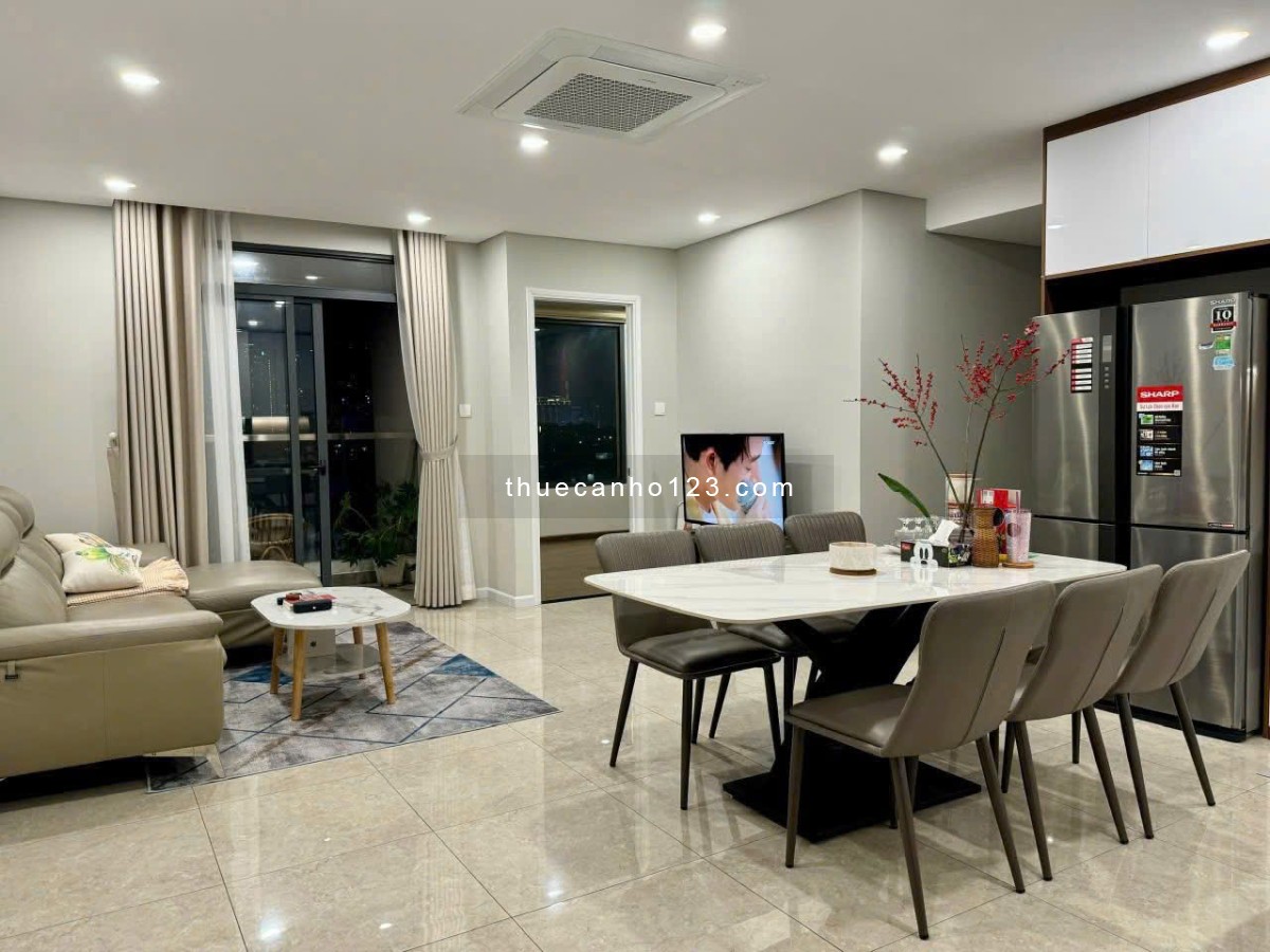 Cho thuê căn hộ 3PN 90m2 tại chung cư Nguyễn Kim full NT, giá 15 triệu/tháng - Ảnh 7
