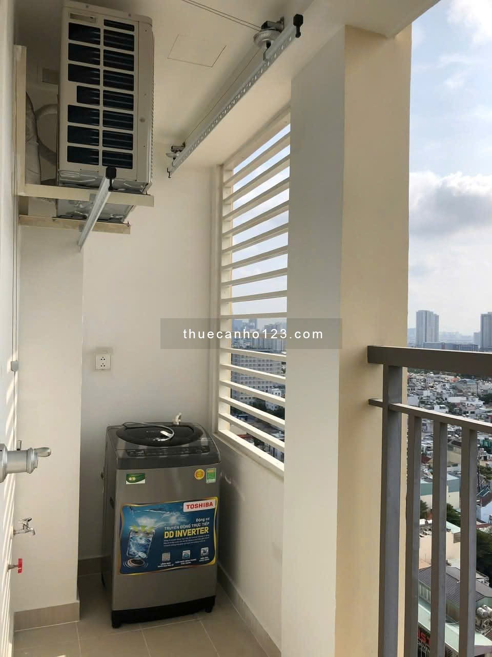 Cho thuê chung cư Carillon 3 DT 65m2, 2PN, đủ nội thất mới, giá 13,5 triệu/tháng - Ảnh 9