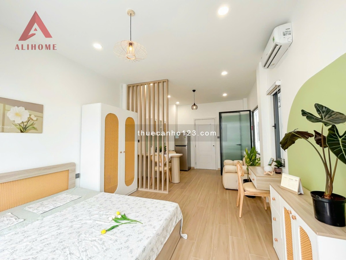 Pass gấp phòng căn hộ dịch vụ DT 40m2, có bancol, máy giặt riêng, giá chỉ 5 triệu/tháng - Ảnh 1
