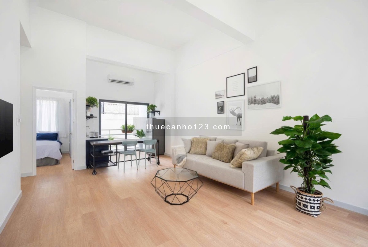 Trống căn hộ DT 30m2, 1PN, có ban công, đủ tiện nghi, giá 6 triệu/tháng - Ảnh 1