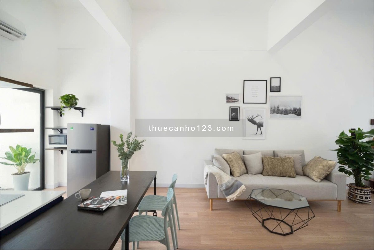 Trống căn hộ DT 30m2, 1PN, có ban công, đủ tiện nghi, giá 6 triệu/tháng - Ảnh 2