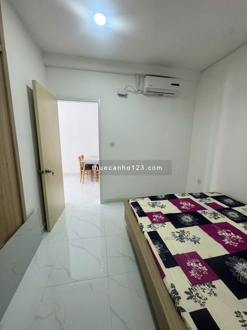 Chung cư Mỹ Phước, Bùi Hữu Nghĩa, BT: 2p ngủ, máy lạnh, 11triệu - Ảnh 4