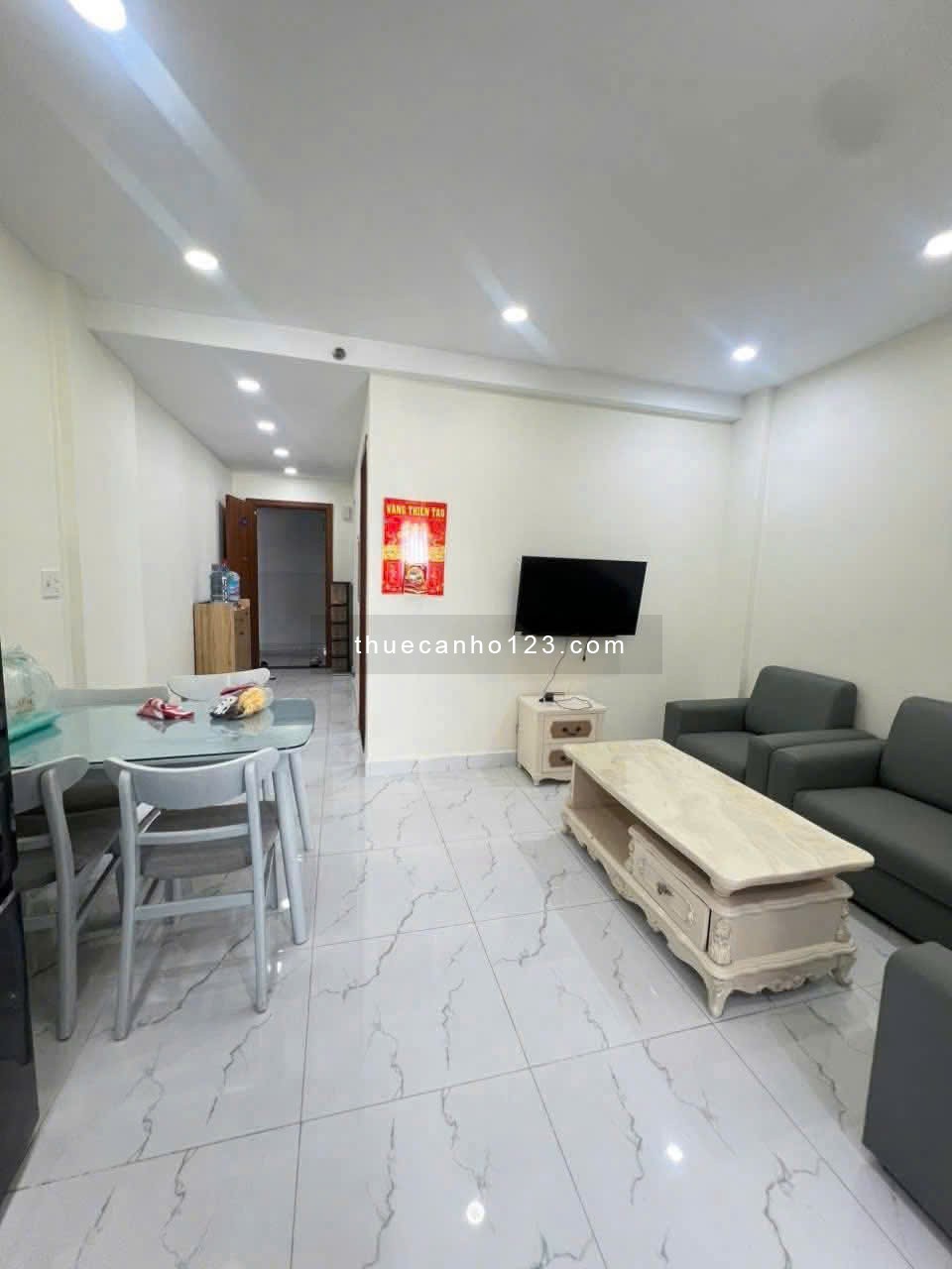 Chung cư Ruby cho thuê căn hộ 55m2, 1PN, Full NT, giá 7,6 triệu/tháng - Ảnh 1