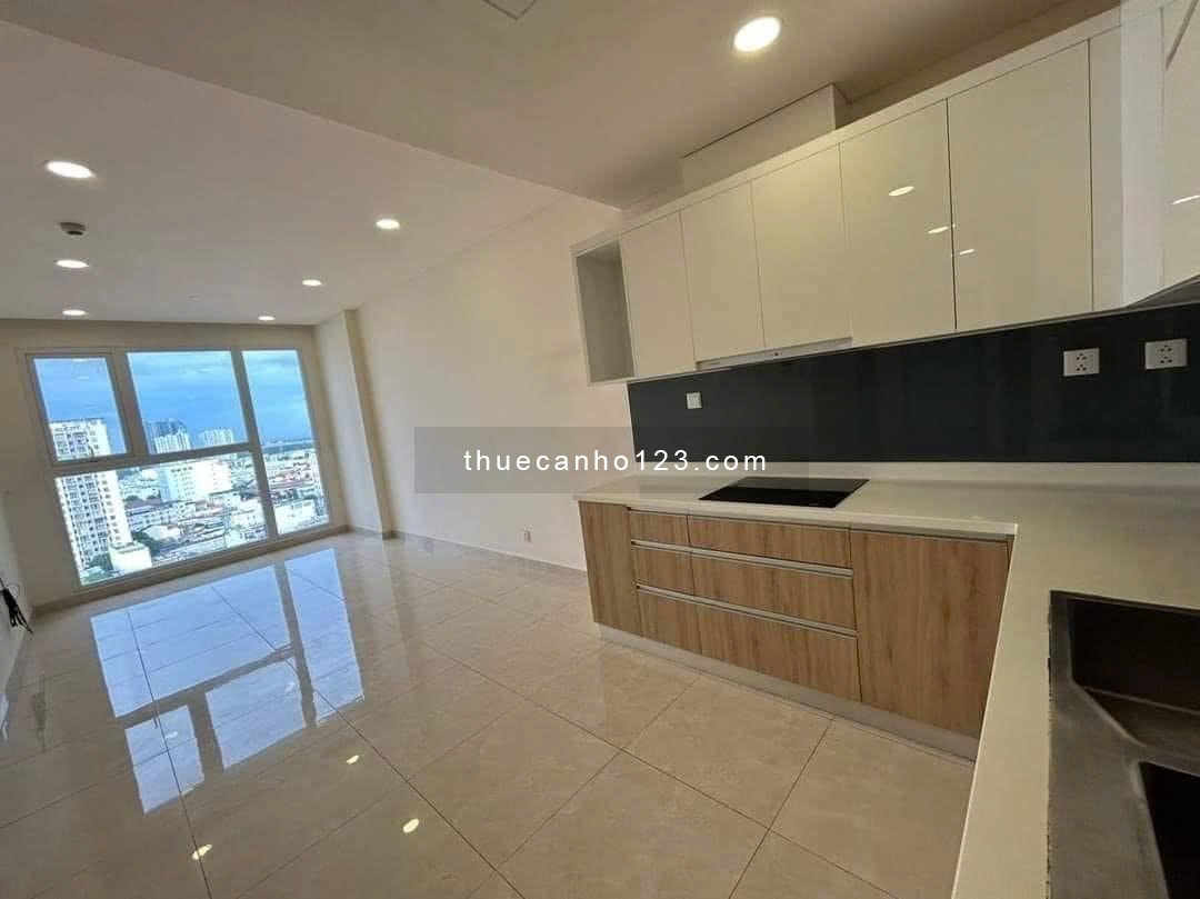 Cho thuê C/c Sacomreal- 3 PN ko Nội Thất 98m2 giá 11 tr/th có 2 ban công. - Ảnh 1