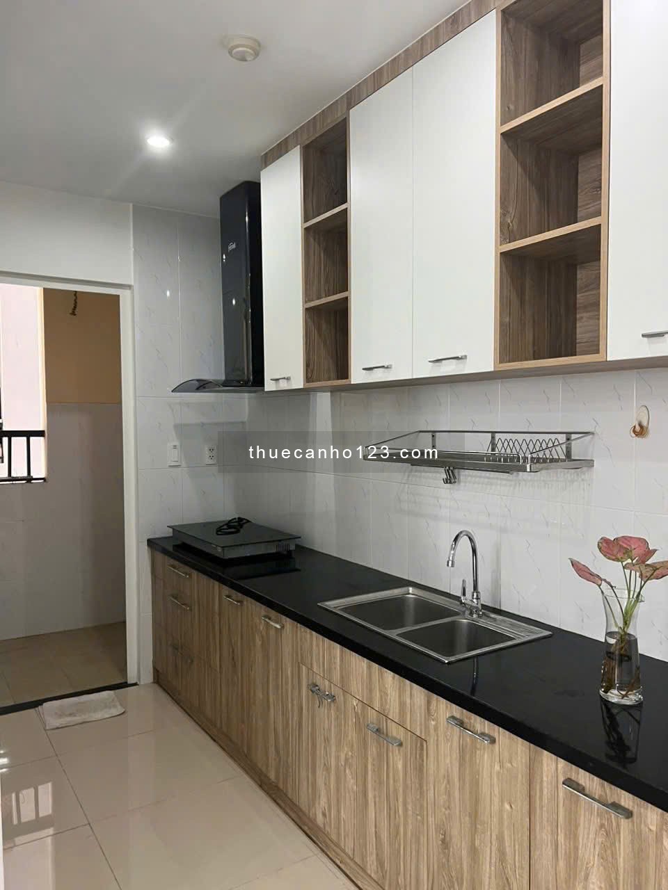 Cho thuê căn hộ Phan Văn Trị DT 75m2, 2PN, có nội thất, máy lạnh, giá 10 triệu/tháng - Ảnh 3