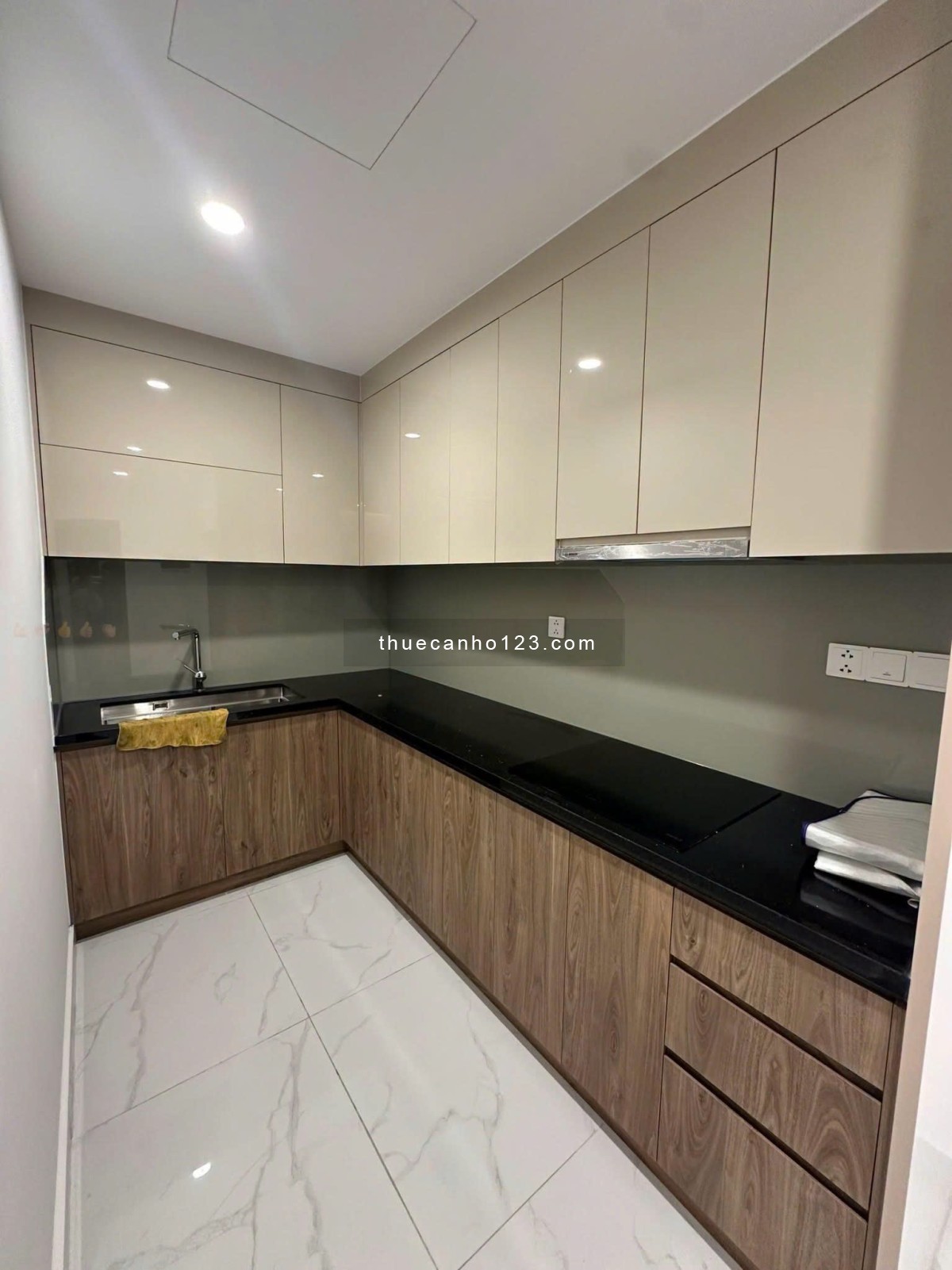 Chung cư Sacomrel-584, Lũy Bán Bích 3PN, 105m2, ko nội thất giá 11 Triệu/th. - Ảnh 3