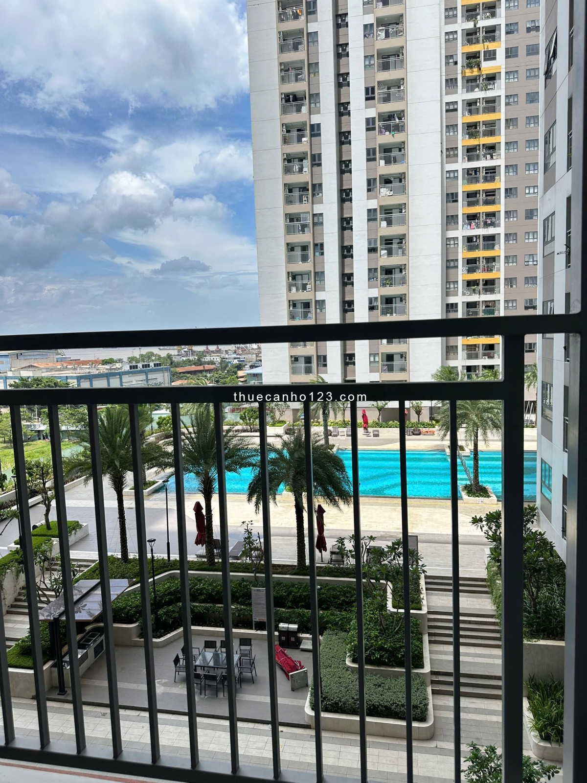 CĂN HỘ 1PN 1WC FULL NỘI THẤT Q7 SAIGON RIVERSIDE SIÊU ĐẸP VIEW HỒ BƠI - Ảnh 1