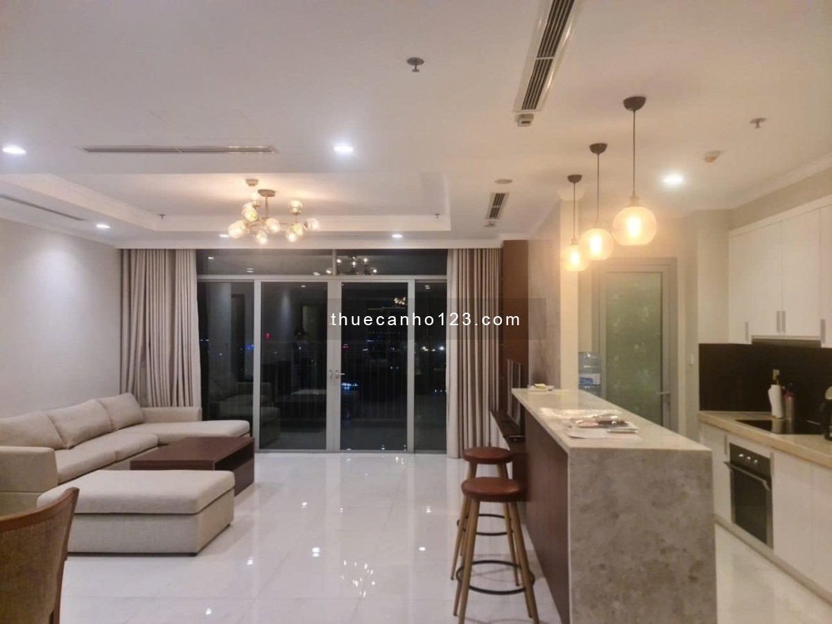 Cho thuê căn hộ cao cấp Mỹ Vinh 3PN rộng 105m2, full nt, giá 23 triệu/tháng - Ảnh 1