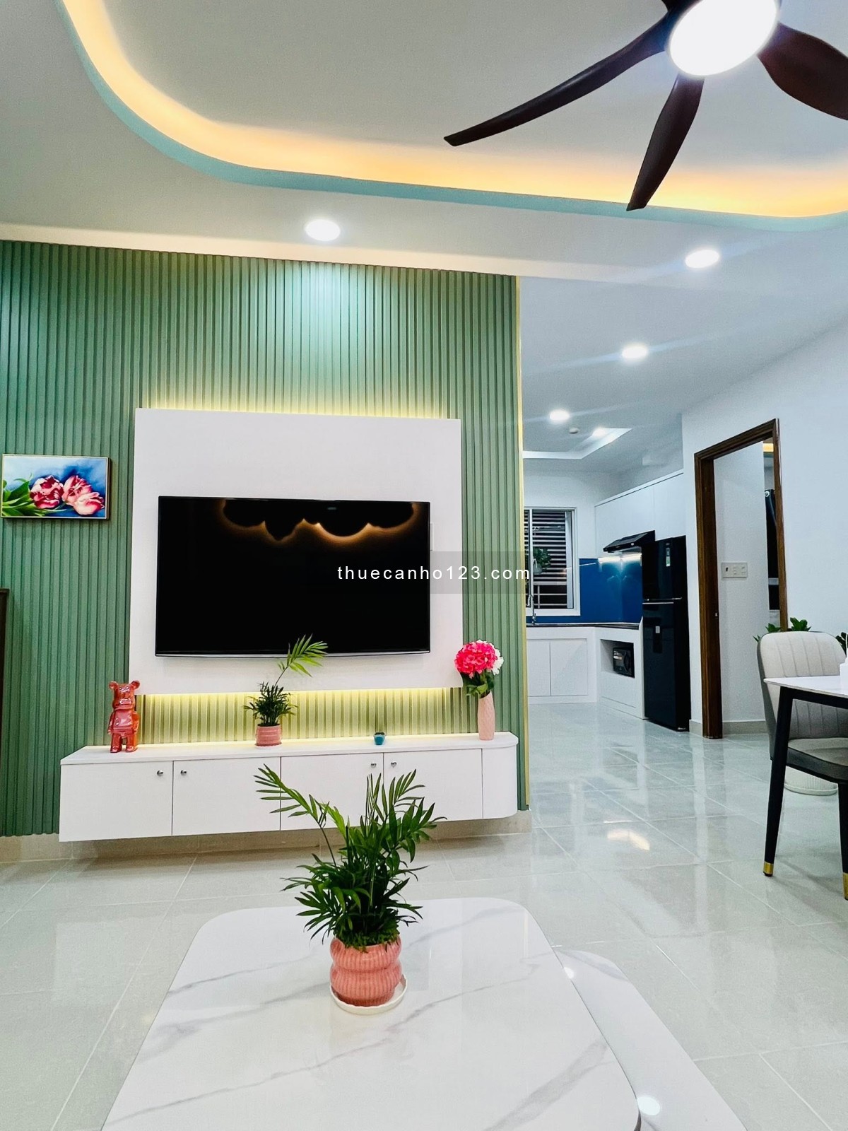 Cho thuê chụng cư Sen Xanh, Trịnh Đình Thảo - 3PN, Full nội thất giá thuê 14tr5/tháng - Ảnh 1