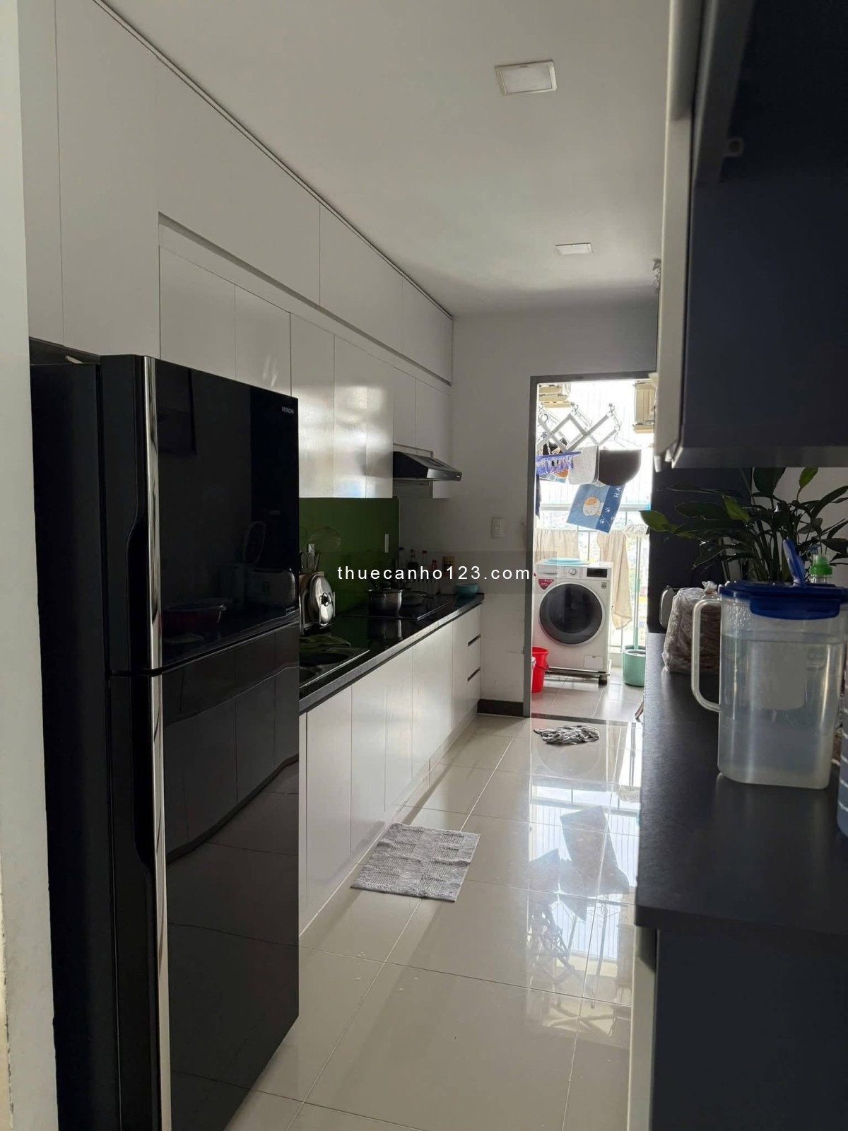 Cho thuê căn góc 3PN, 100m2 tại chung cư Phú Thọ, Full nội thất, giá 14 triệu/tháng - Ảnh 4